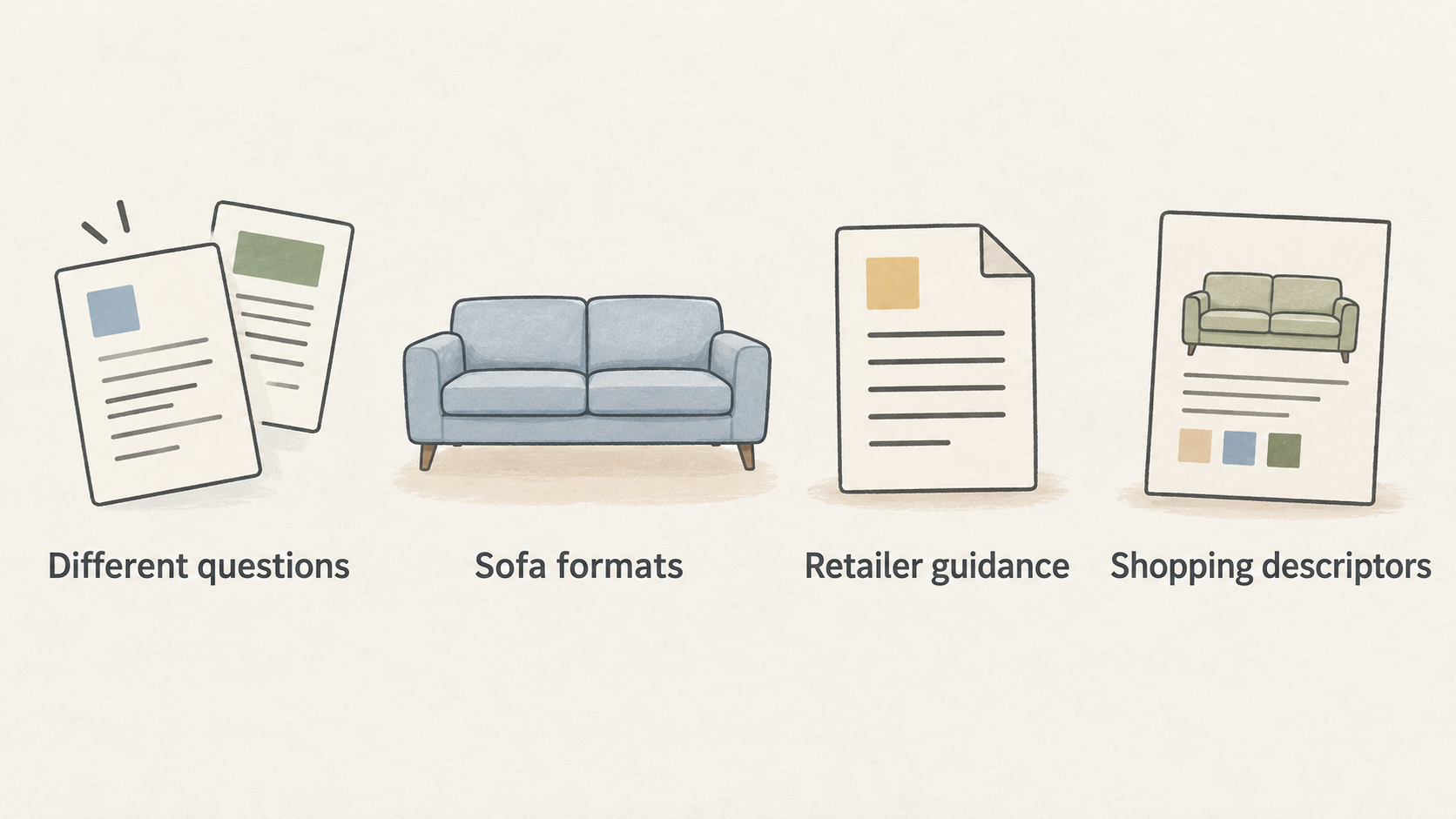 Summarize the section’s three stated source roles in one row of icons with short labels.